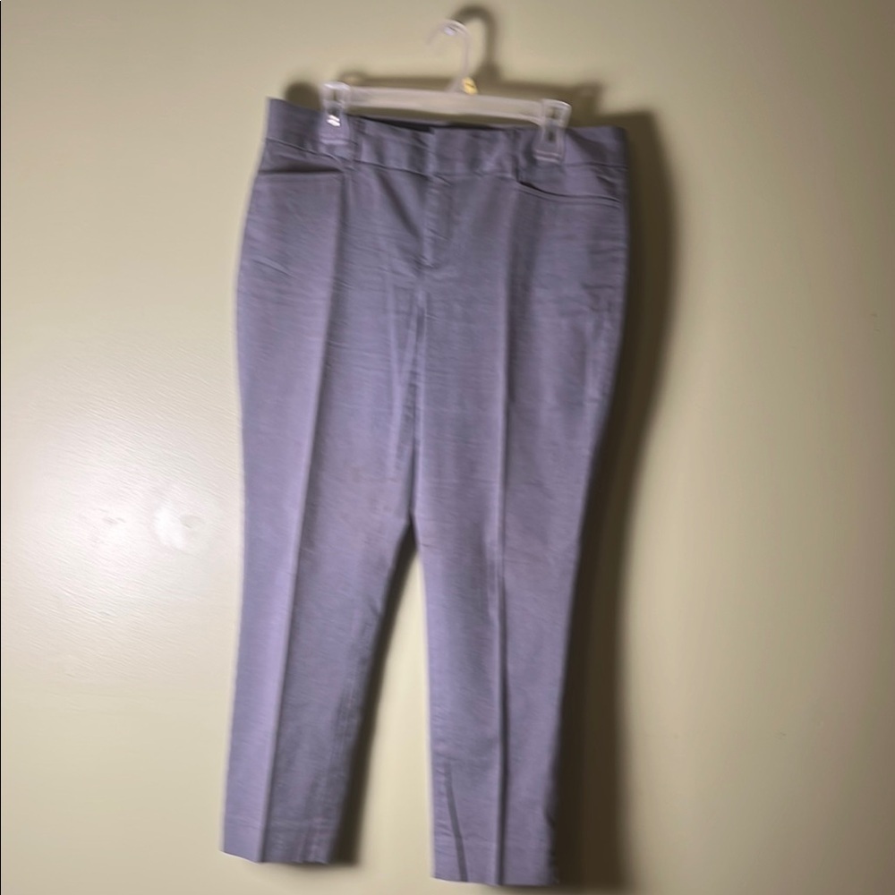 Banana Republic Gray Jackson Fit Trousers professional, feminine.